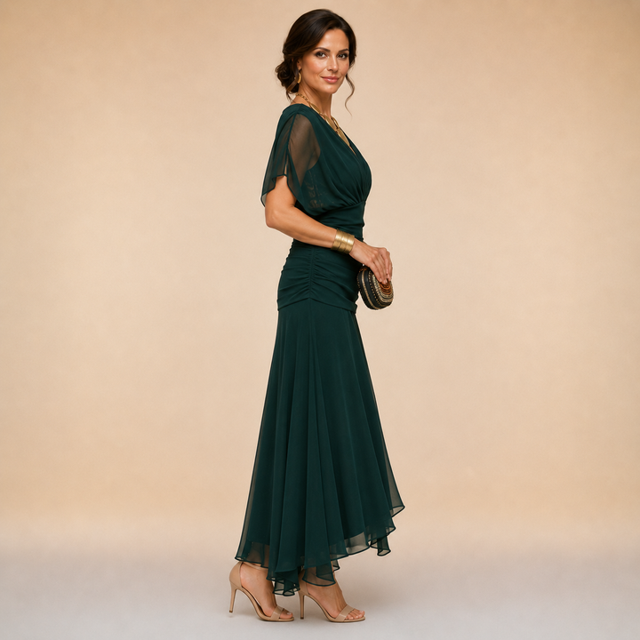Robe maxi femme élégante en coton fluide robe de soirée été mariage invitée femme