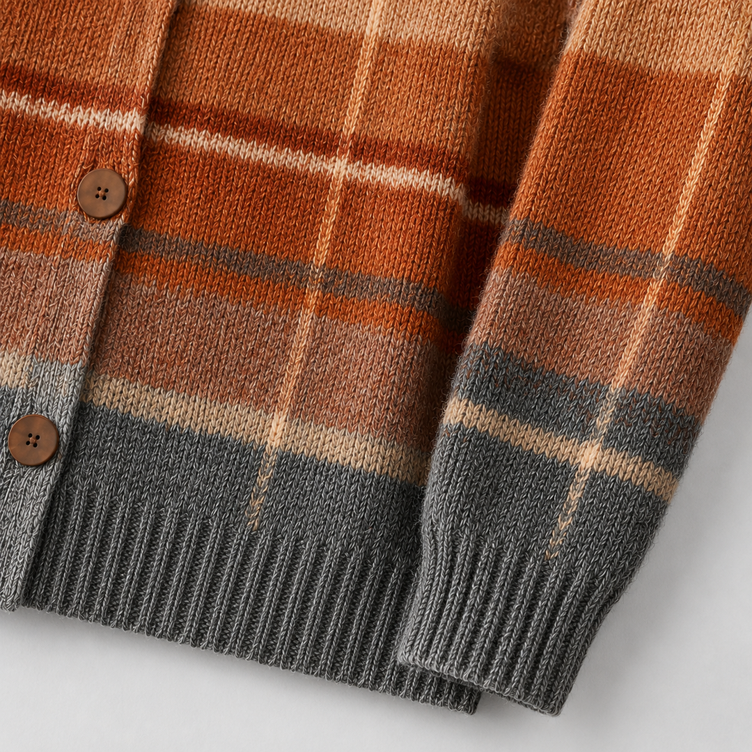 Gilet femme à carreaux à boutons pour l'automne, couche de transition élégante