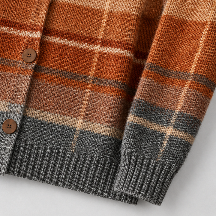 Gilet femme à carreaux à boutons pour l'automne, couche de transition élégante