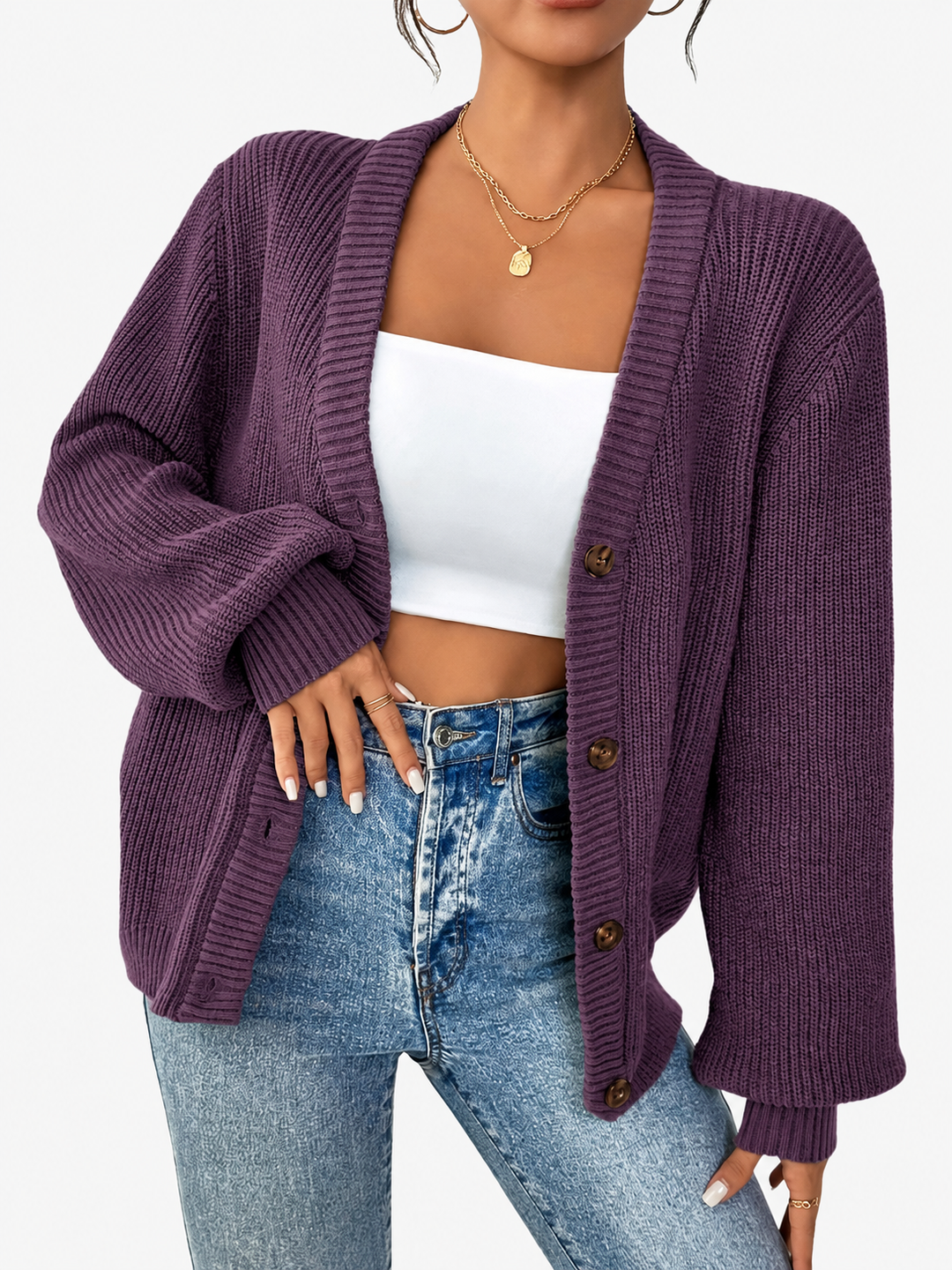 Pull pour femme en tricot à motif nordique pour l'automne, chaud