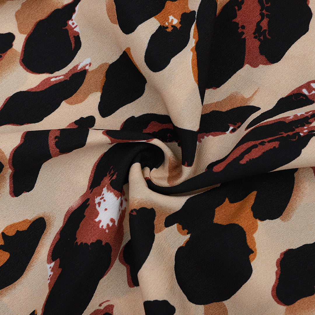 Gonna audace con stampa leopardata trendy di EHLEYR