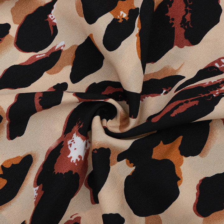 Gonna audace con stampa leopardata trendy di EHLEYR