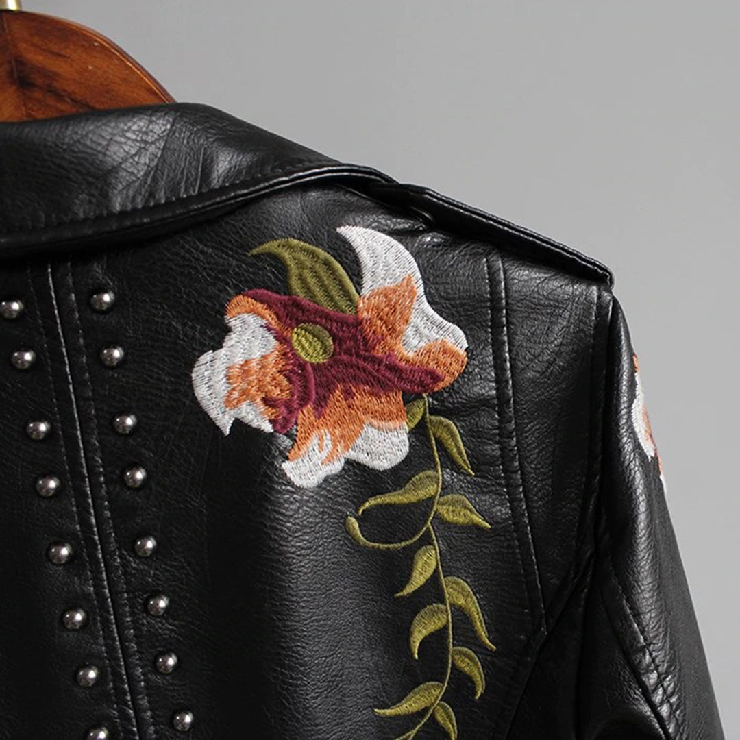ALISON - Women's floral print jacket for a refreshing look