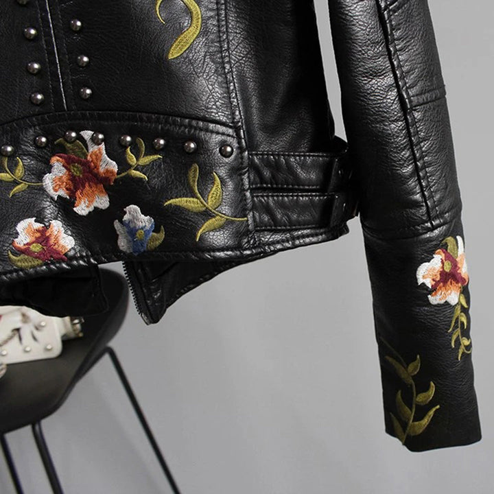 ALISON - Women's floral print jacket for a refreshing look