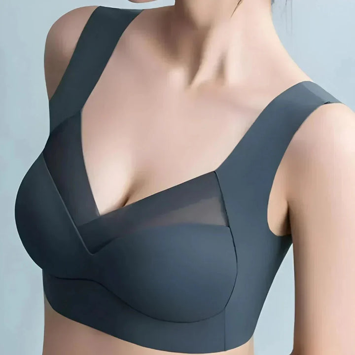 Soutien-gorge sans coutures femme confort absolu en nylon pour l'automne sans bretelles