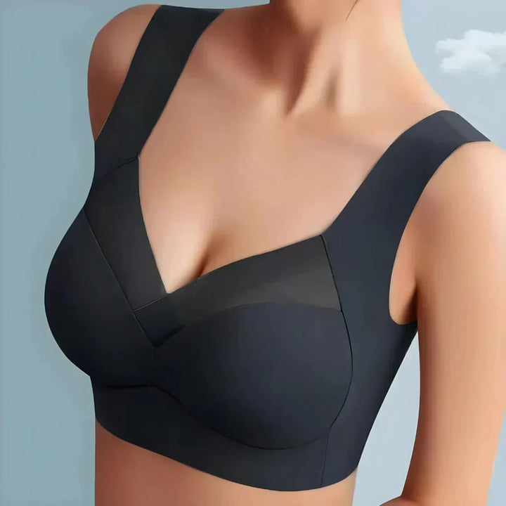 Soutien-gorge sans coutures femme confort absolu en nylon pour l'automne sans bretelles