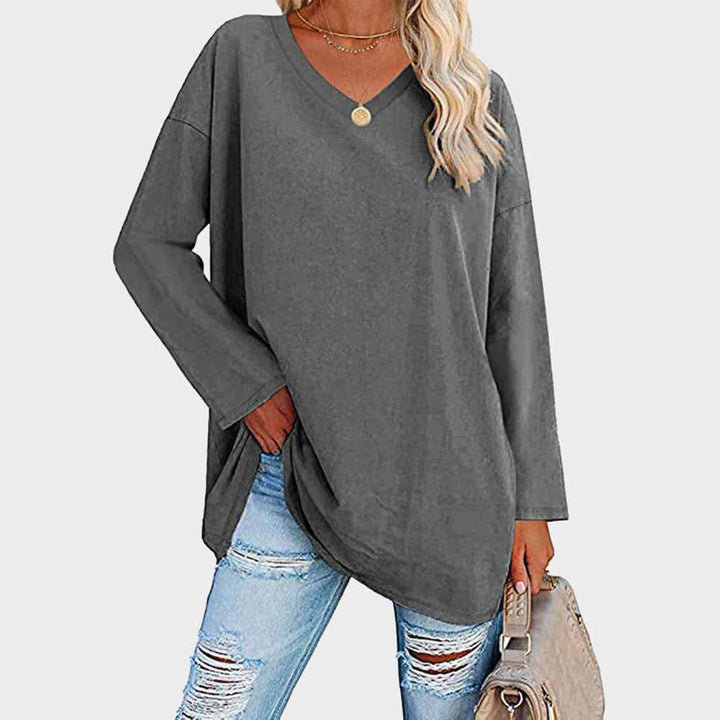 EMILIA - Exkluzivní halenka s dlouhými rukávy pro luxusní outfit