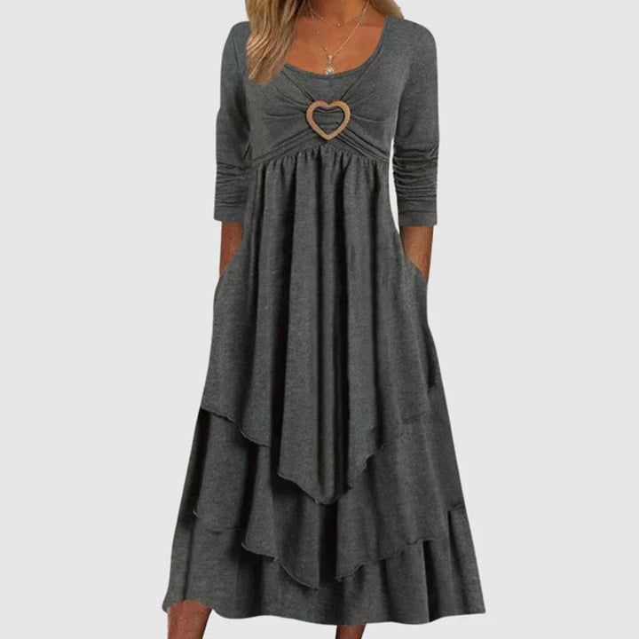 ABEBA - Robe longue élégante pour un chic sans faille