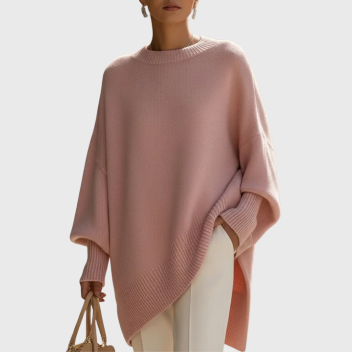 Pull femme en maille élégant pour l'automne, coupe classique pour les jours plus frais