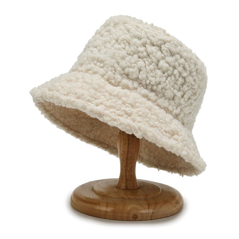Bob en polaire unisexe pour hiver à doublure chaude forme classique pour extérieur et quotidien