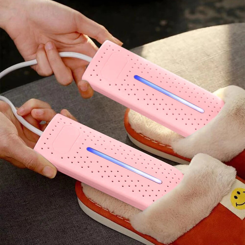Sèche-chaussures portable avec lampe UV et stérilisation pour chaussures mouillées