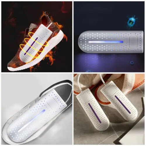 Sèche-chaussures portable avec lampe UV et stérilisation pour chaussures mouillées