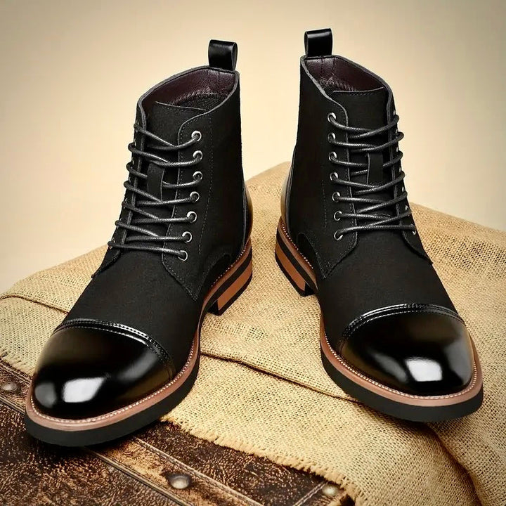 Blaze | Premium Oxford Leather Boots for Timeless Style
