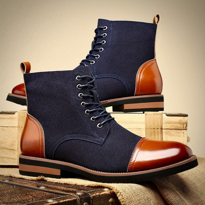 Blaze | Premium Oxford Leather Boots for Timeless Style
