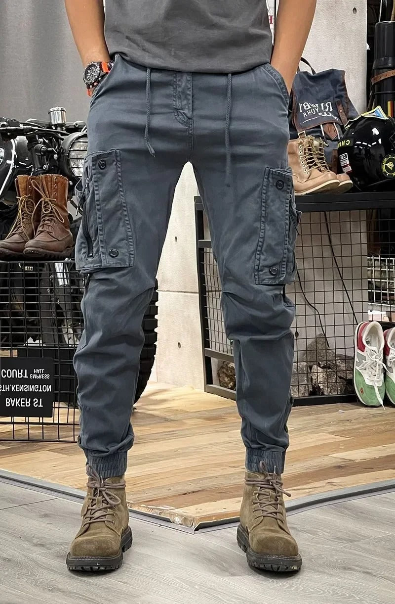 David™ - Stretch Cargo Pants with Spandex