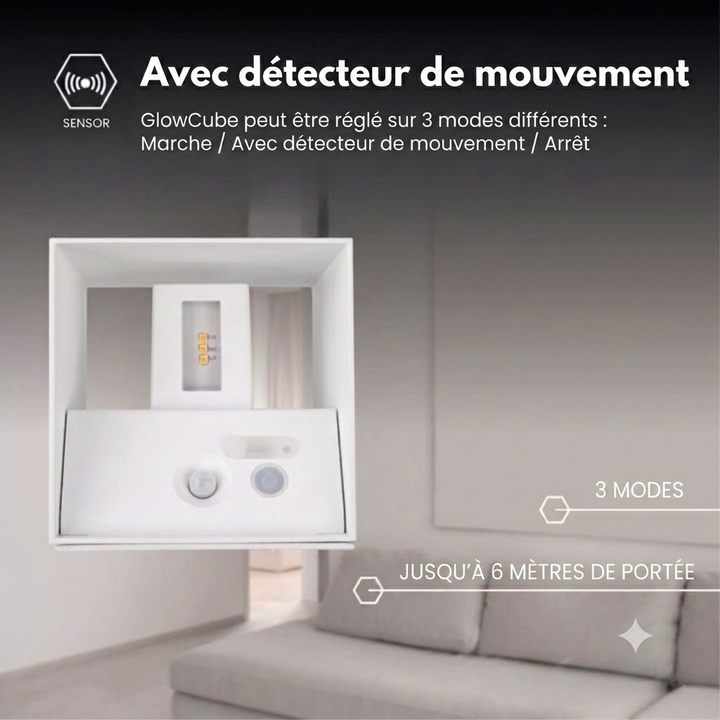 Applique murale LED sans fil à capteur de mouvement, alimentée par batterie rechargeable, pour le salon, la chambre et le couloir
