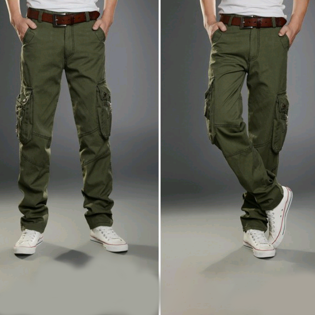 FLAVIO - Trendy cargo pants for a casual look