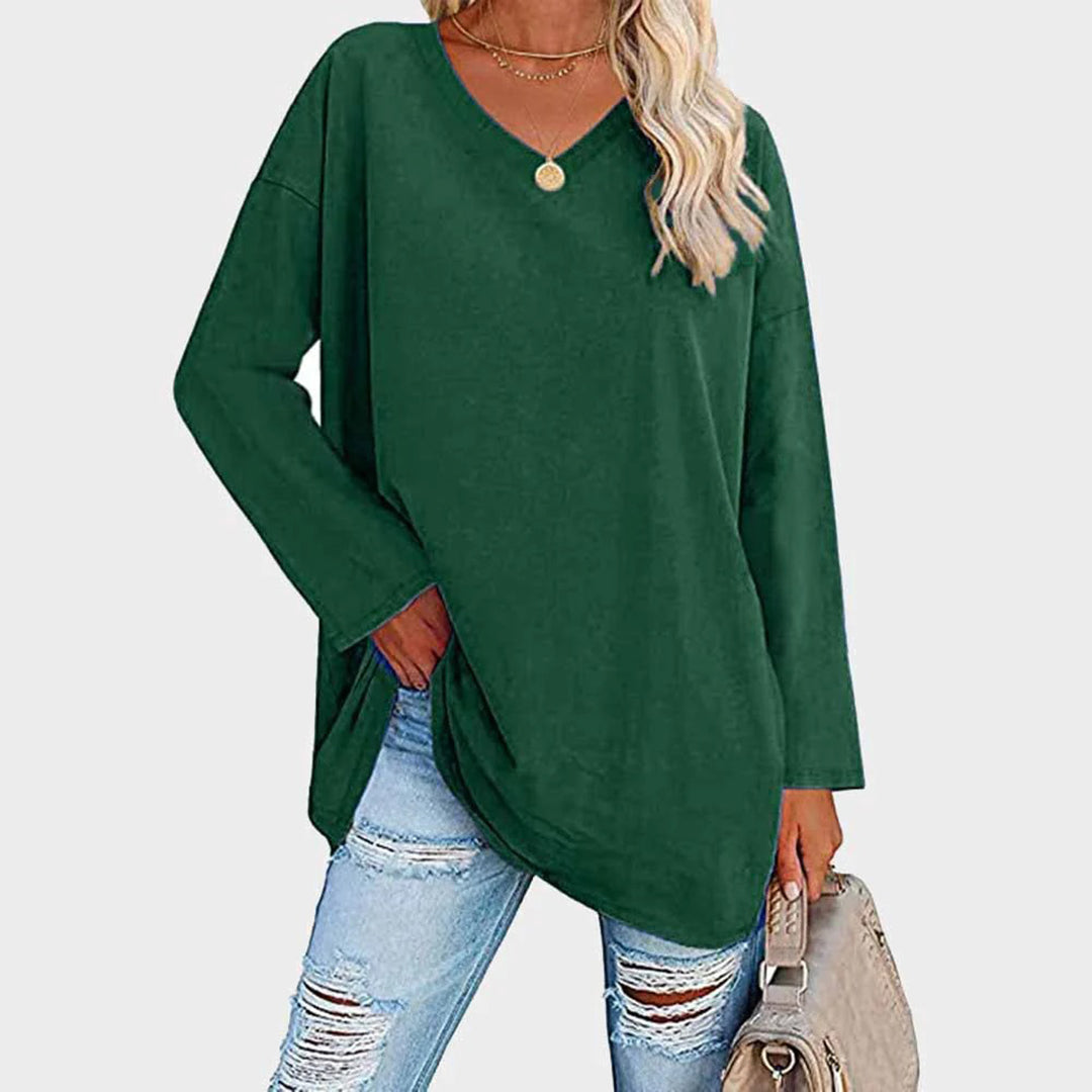 EMILIA - Exkluzivní halenka s dlouhými rukávy pro luxusní outfit