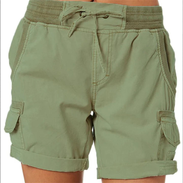 EMERSYN women's trendy short cargo for comfort and style
