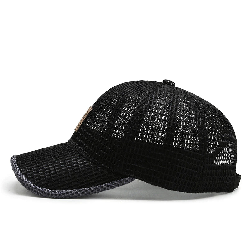 Casquette d'été en filet respirant, réglable, sportive, été 2026