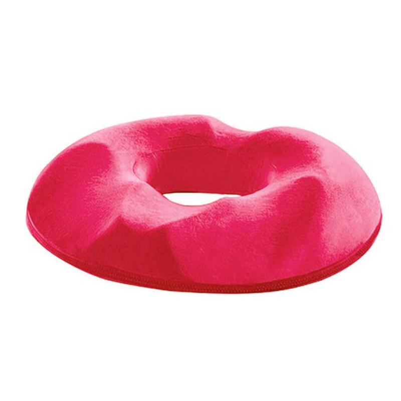 Coussin de siège en mousse à mémoire de forme, antidérapant et soulageant le coccyx.