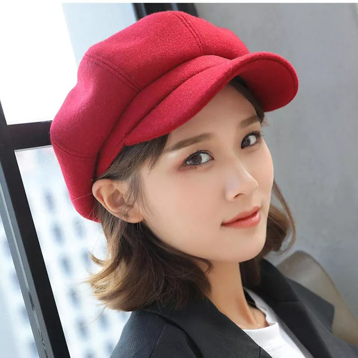 Bonnet femme en coton style vintage taille unique pour l’automne