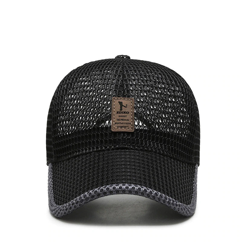 Casquette d'été en filet respirant, réglable, sportive, été 2026