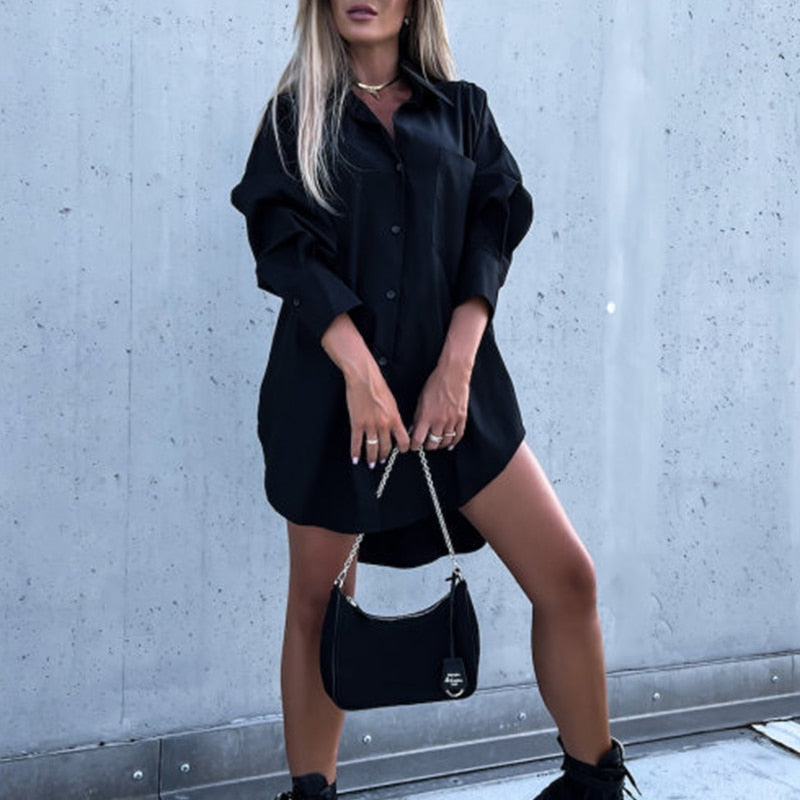 Danica - Elegant Oversized Blouse for Women