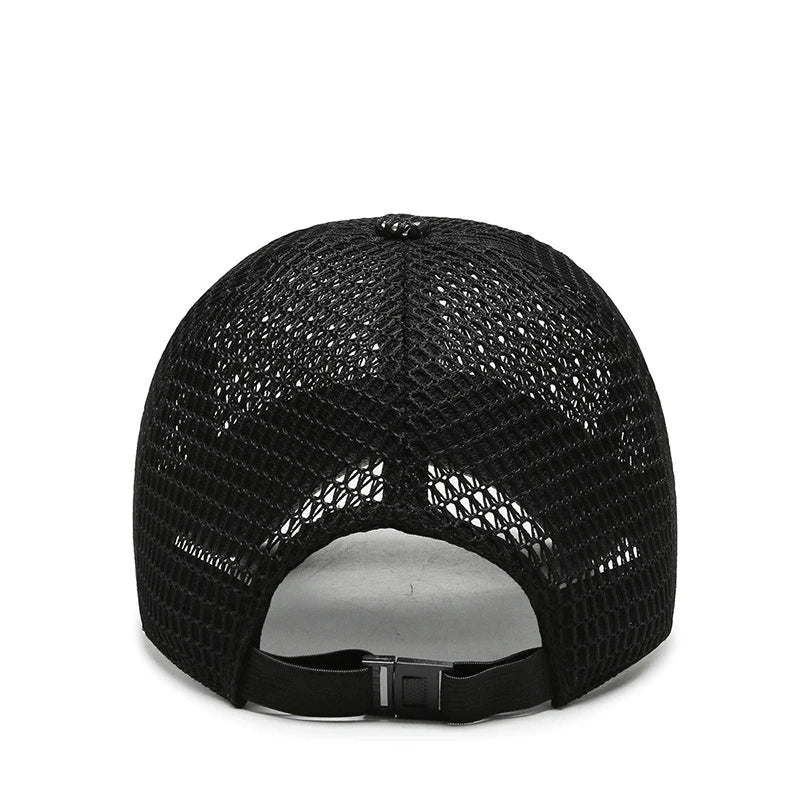 Casquette d'été en filet respirant, réglable, sportive, été 2026