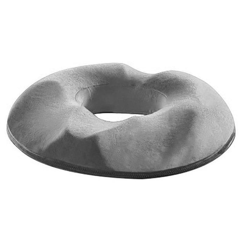 Coussin de siège en mousse à mémoire de forme, antidérapant et soulageant le coccyx.
