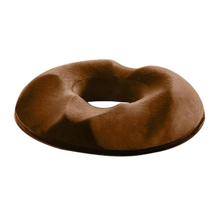 Coussin de siège en mousse à mémoire de forme, antidérapant et soulageant le coccyx.