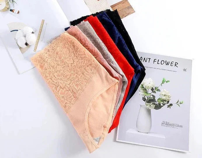 Culotte taille haute coton femme anti-fuite respirante pour l'été confortable