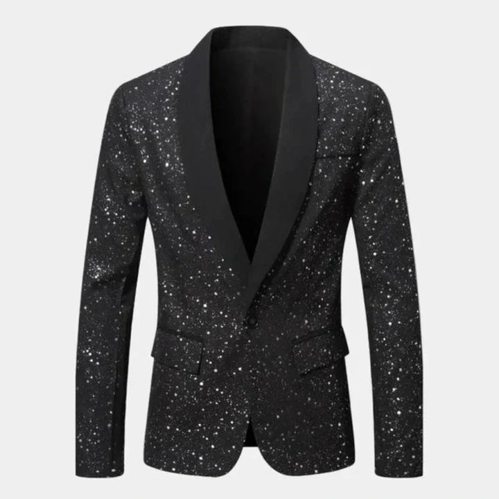 Veste de smoking pour homme en laine, de soirée, automnale et pailletée