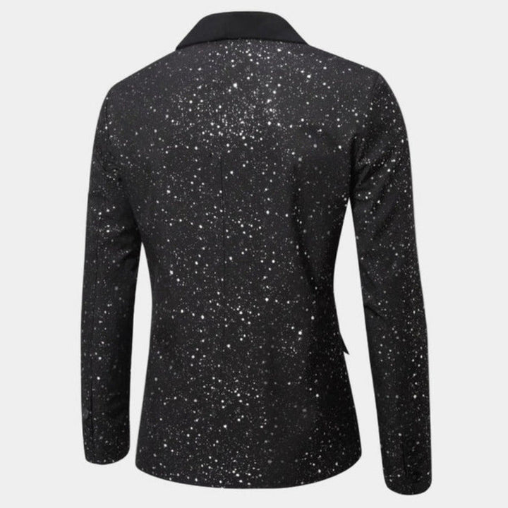 Veste de smoking pour homme en laine, de soirée, automnale et pailletée