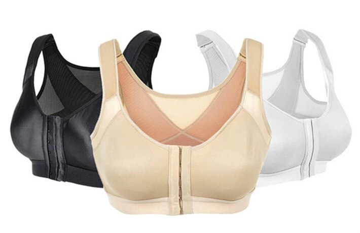 Soutien-gorge à maintien du dos, respirant, discret, modelant la silhouette