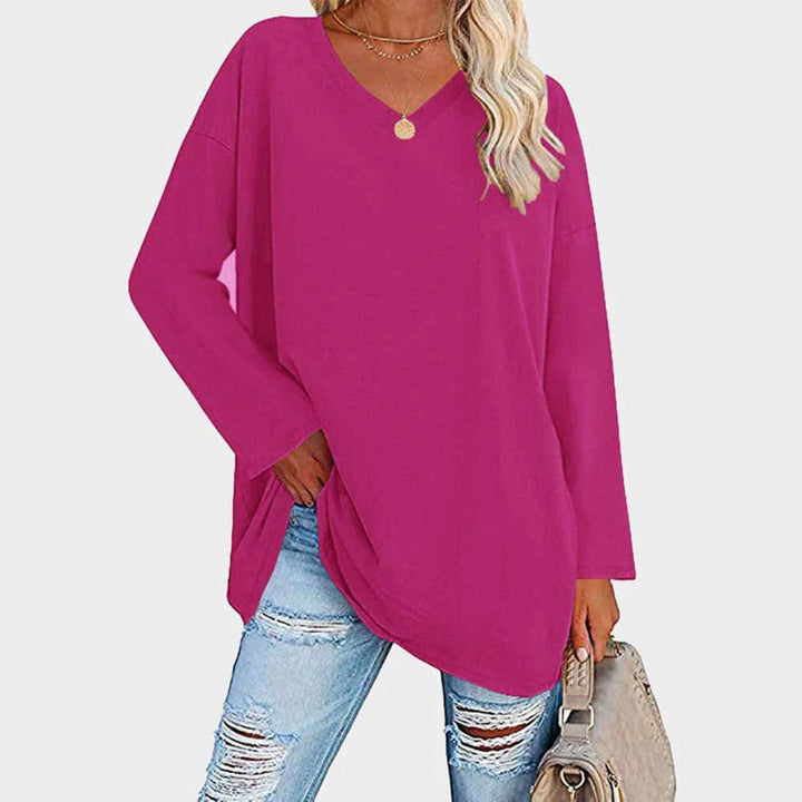 EMILIA - Exkluzivní halenka s dlouhými rukávy pro luxusní outfit