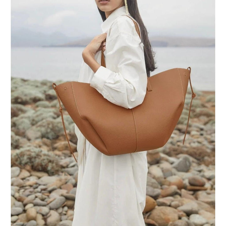 Sac cabas femme en cuir, spacieux, pour ordinateur portable, idéal pour l’automne et le travail