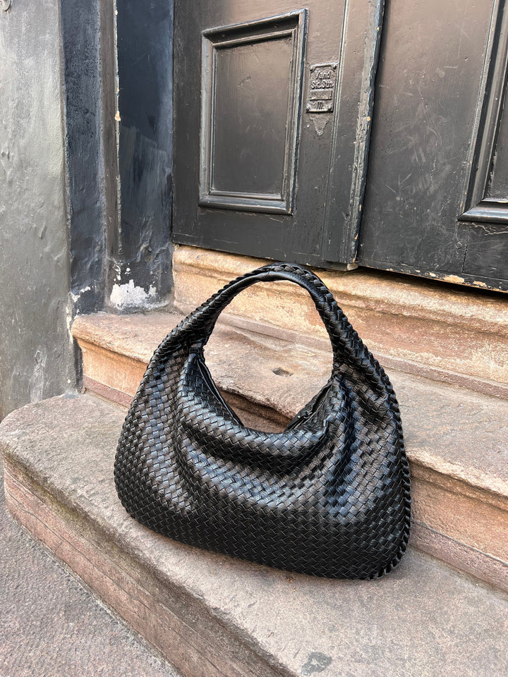 Nova - Elegantní tkaná dámská kabelka