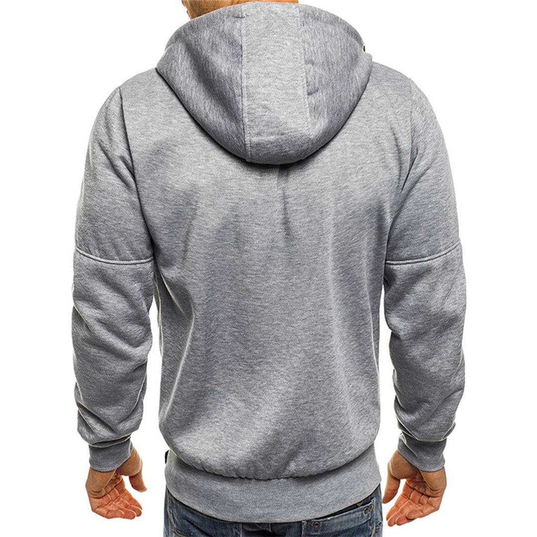 JACKS - Felpa con cappuccio e zip da uomo