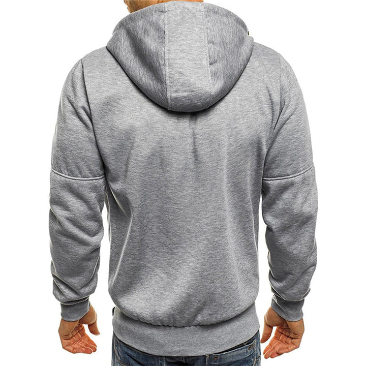 JACKS - Felpa con cappuccio e zip da uomo