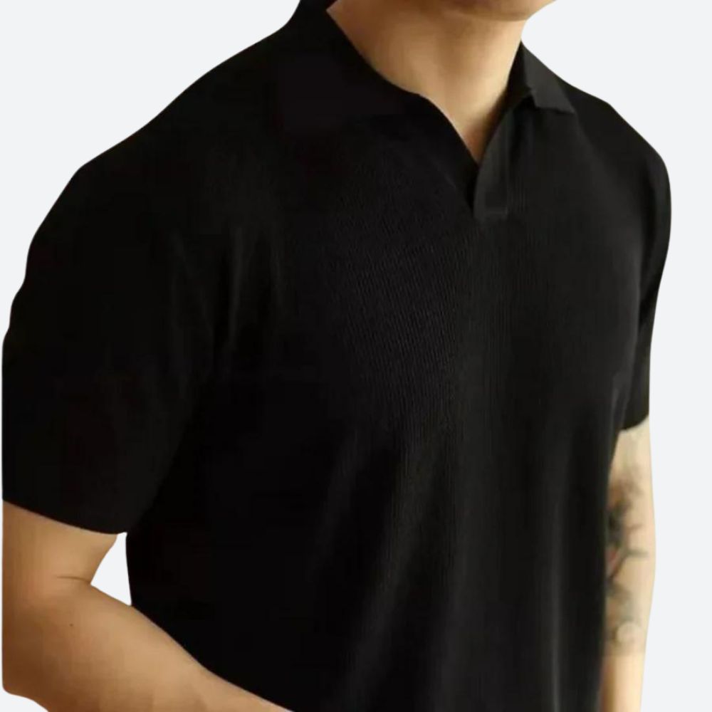 Polo casual elegant pentru bărbați - Jerry