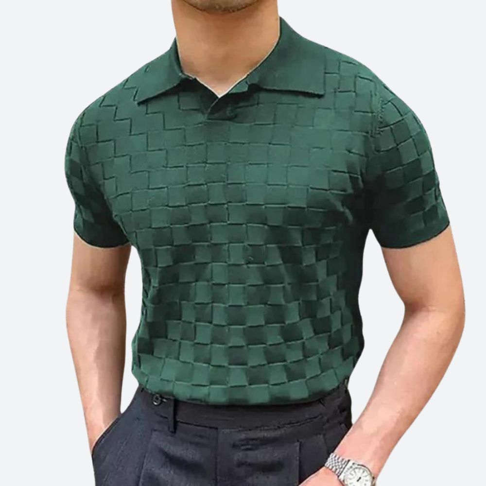 Polo casual elegant pentru bărbați - Jerry