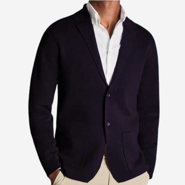 Elegantní pletené sako pro moderního muže - Jomar