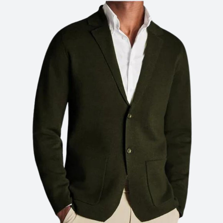 Elegantní pletené sako pro moderního muže - Jomar