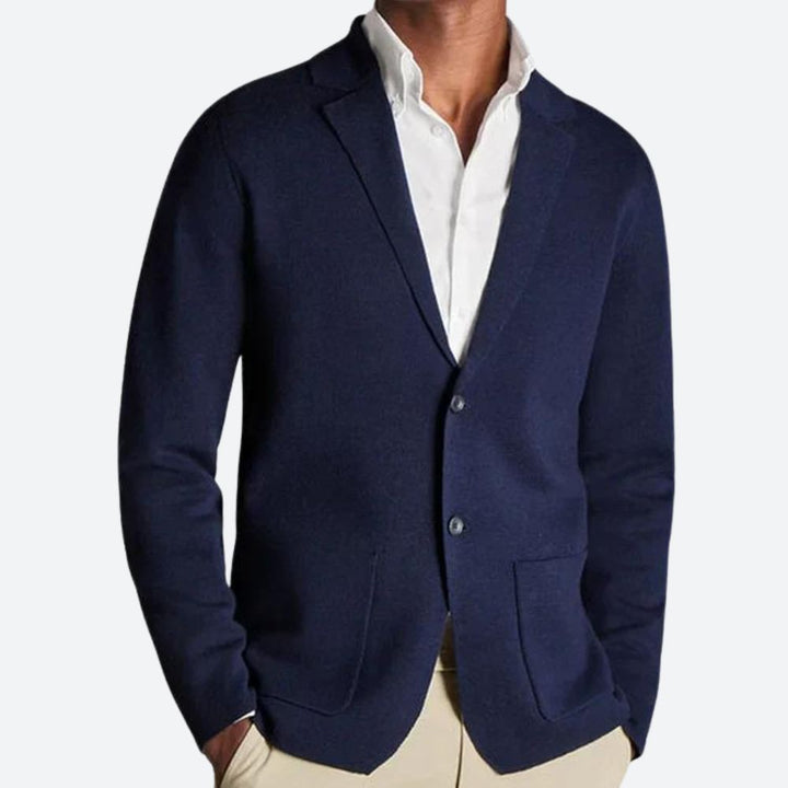 Elegantní pletené sako pro moderního muže - Jomar