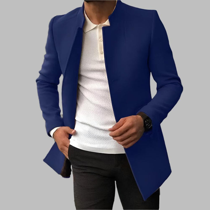 Alain™ - Elegante Cappotto Uomo in Lana