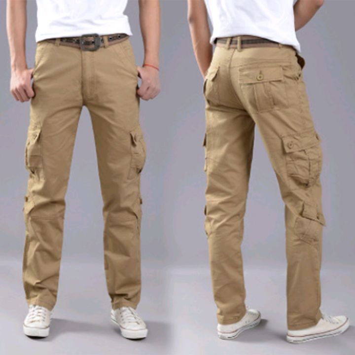 FLAVIO - Trendy cargo pants for a casual look