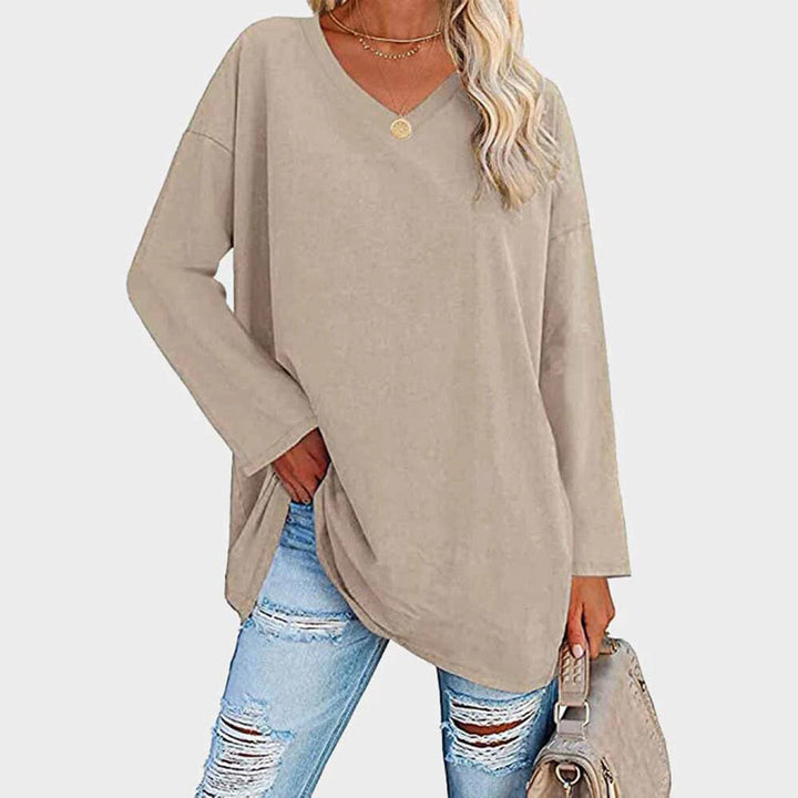EMILIA - Exkluzivní halenka s dlouhými rukávy pro luxusní outfit