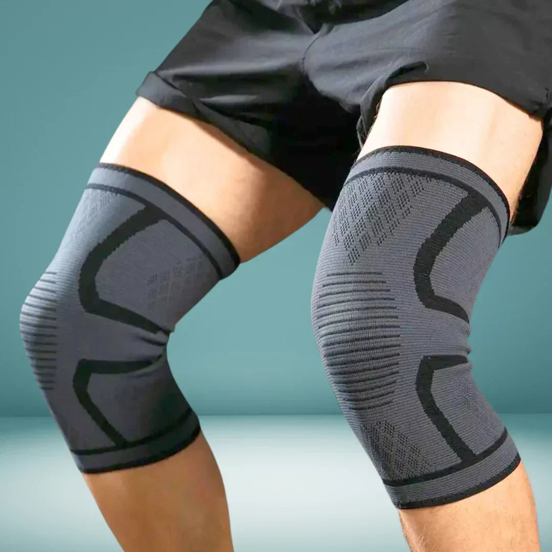 Bandage de soutien du genou - confort optimal, stabilisation de l'articulation et compression