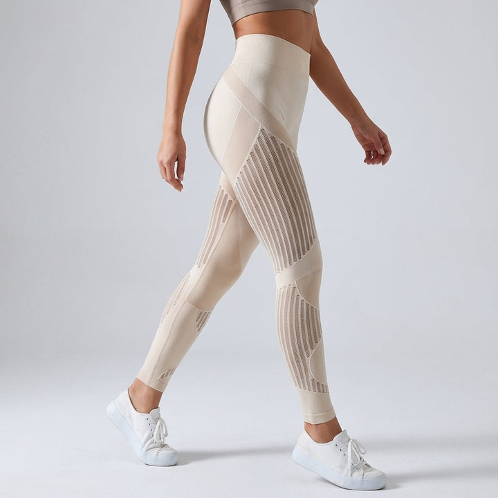 Leggings de compression sportifs pour femmes avec élasthanne, respirants pour l'été 2026
